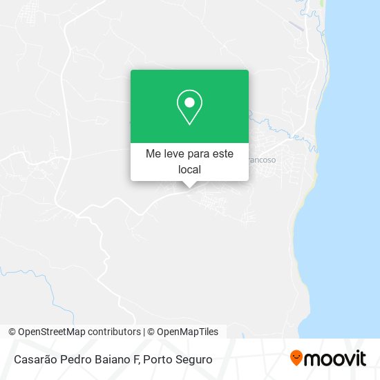 Casarão Pedro Baiano F mapa