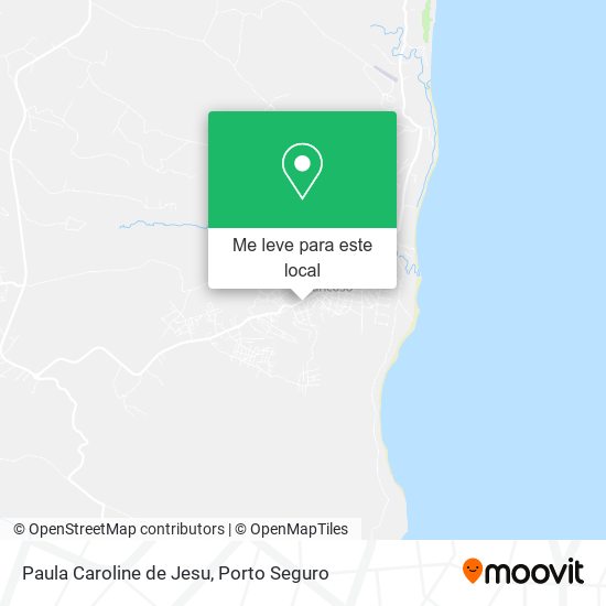 Paula Caroline de Jesu mapa