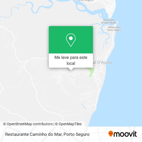 Restaurante Caminho do Mar mapa