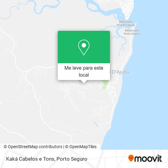 Kaká Cabelos e Tons mapa