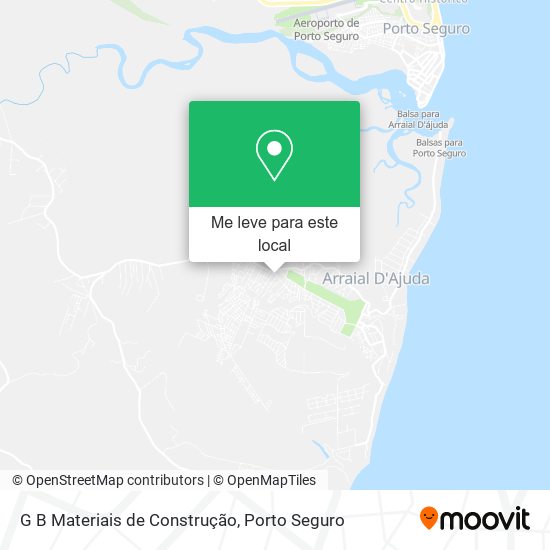 G B Materiais de Construção mapa