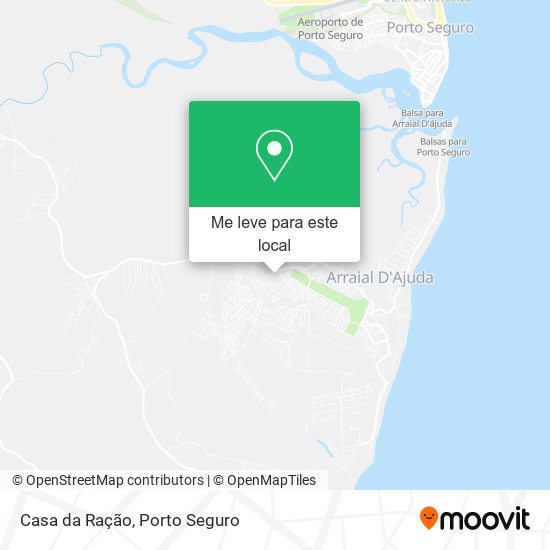 Casa da Ração mapa