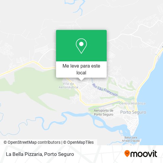 La Bella Pizzaria mapa