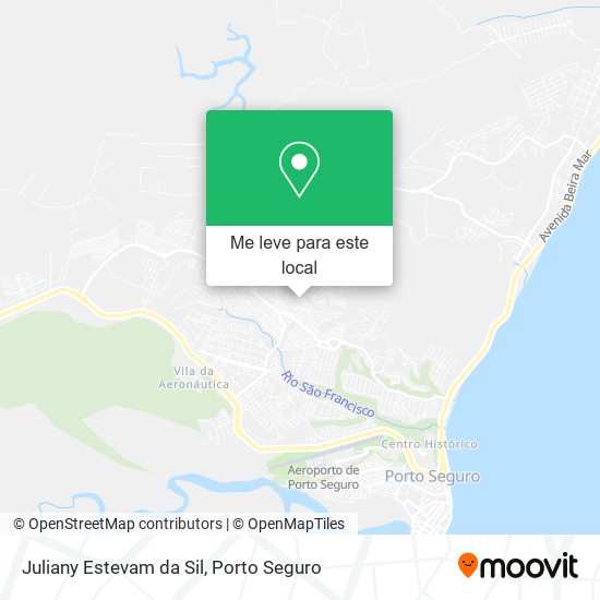 Juliany Estevam da Sil mapa
