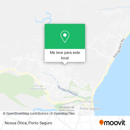 Nossa Ótica mapa