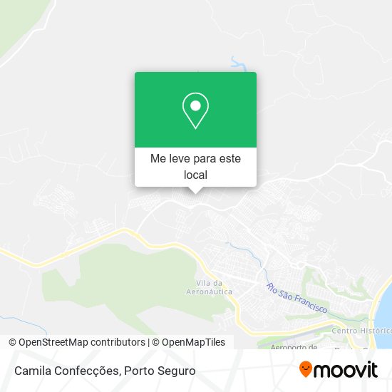 Camila Confecções mapa