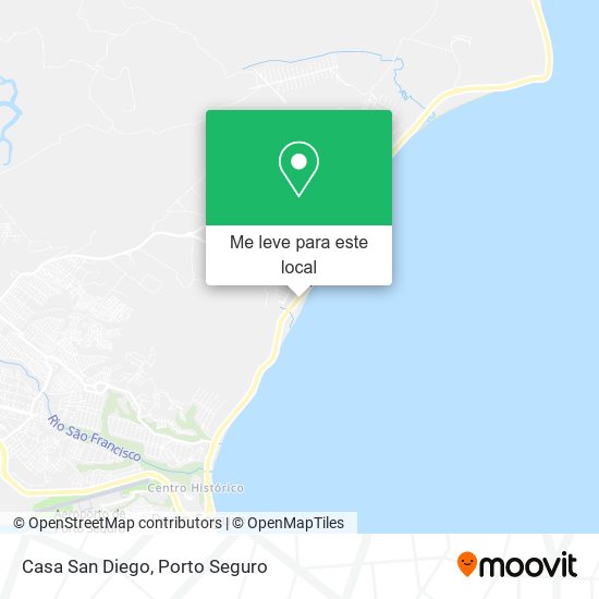 Casa San Diego mapa