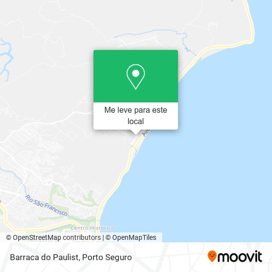 Barraca do Paulist mapa