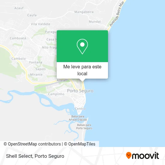 Shell Select mapa