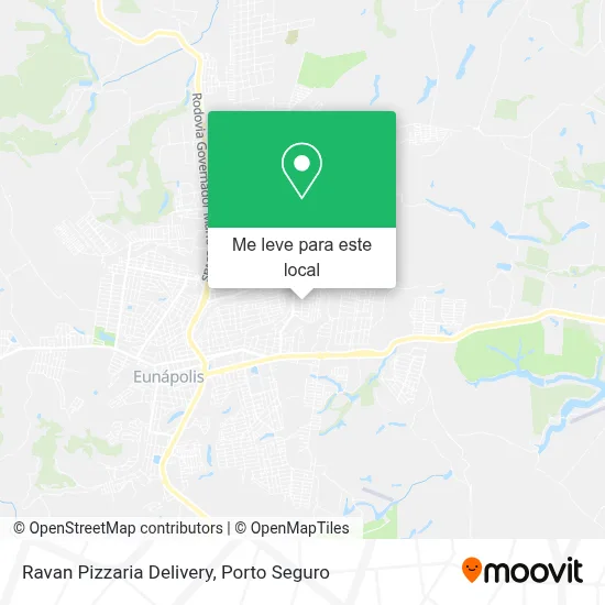 Ravan Pizzaria Delivery mapa