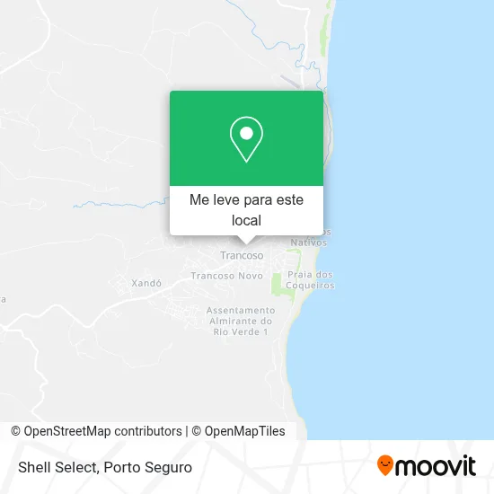 Shell Select mapa