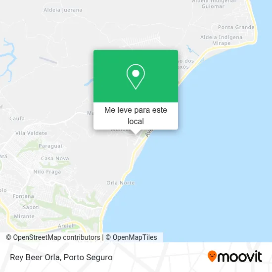 Rey Beer Orla mapa