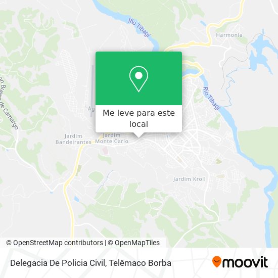 Delegacia De Policia Civil mapa