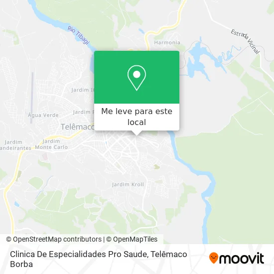 Clinica De Especialidades Pro Saude mapa