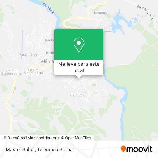 Master Sabor mapa