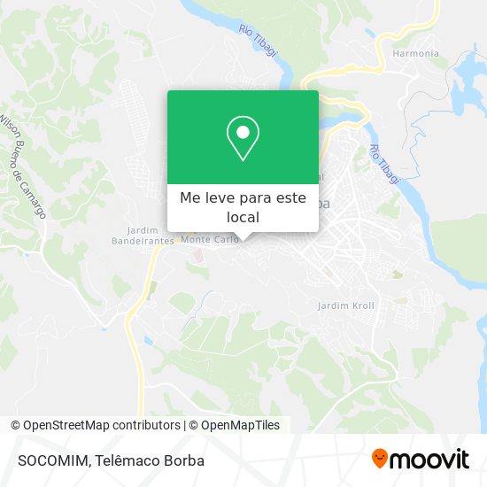 SOCOMIM mapa