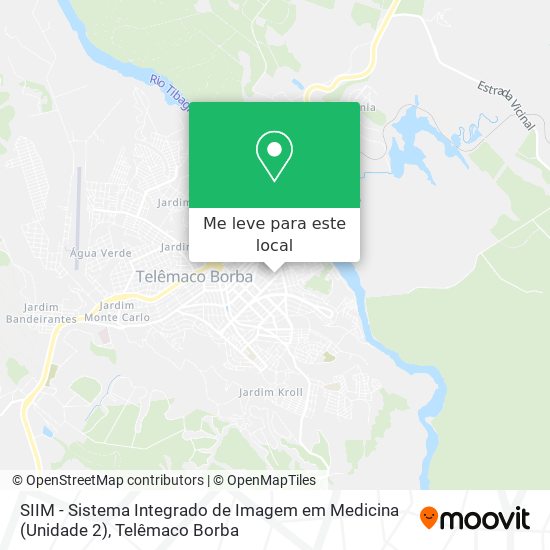 SIIM - Sistema Integrado de Imagem em Medicina (Unidade 2) mapa