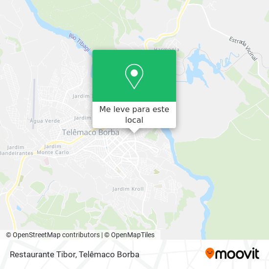 Restaurante Tibor mapa