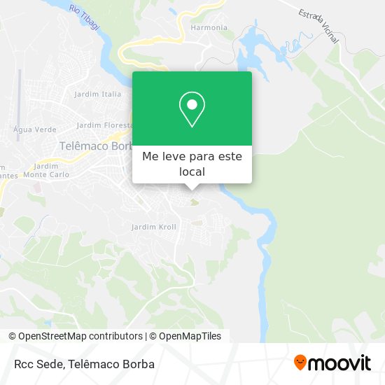 Rcc Sede mapa