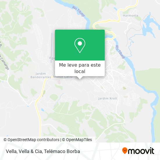 Vella, Vella & Cia mapa