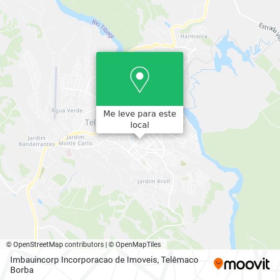 Imbauincorp Incorporacao de Imoveis mapa