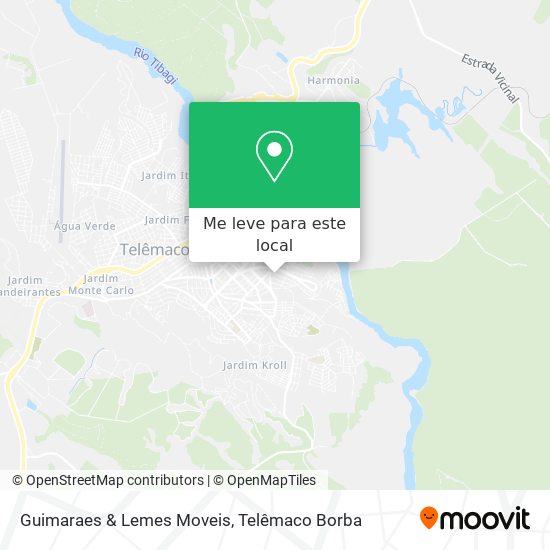 Guimaraes & Lemes Moveis mapa