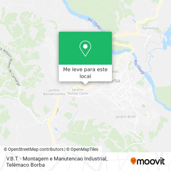 V.B.T. - Montagem e Manutencao Industrial mapa