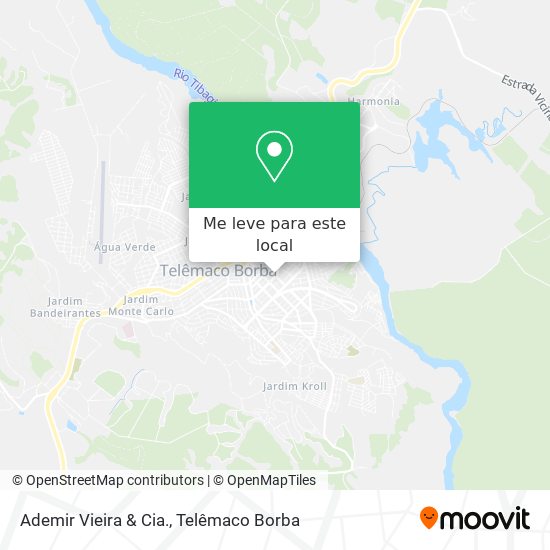 Ademir Vieira & Cia. mapa