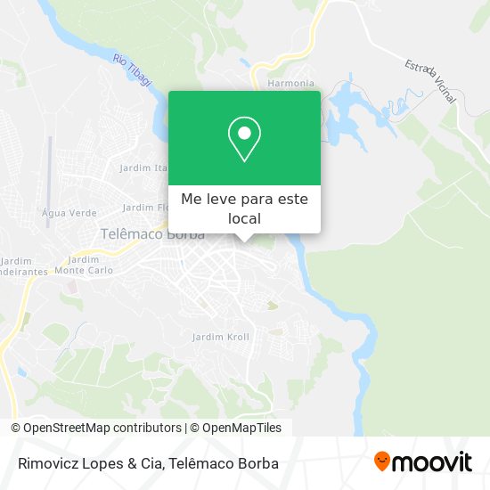 Rimovicz Lopes & Cia mapa