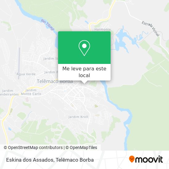 Eskina dos Assados mapa
