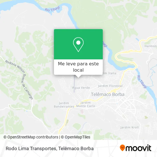 Rodo Lima Transportes mapa
