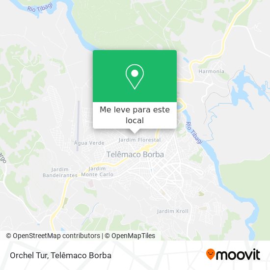 Orchel Tur mapa