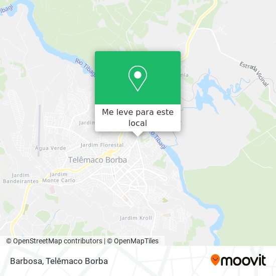 Barbosa mapa