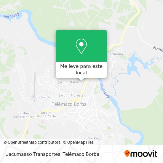 Jacumasso Transportes mapa