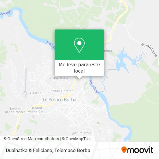 Dualhatka & Feliciano mapa