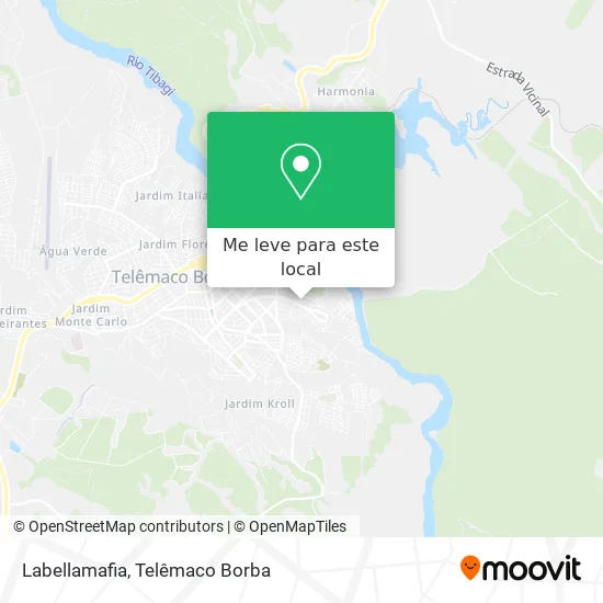 Labellamafia mapa