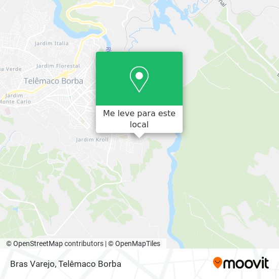 Bras Varejo mapa