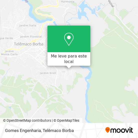 Gomes Engenharia mapa