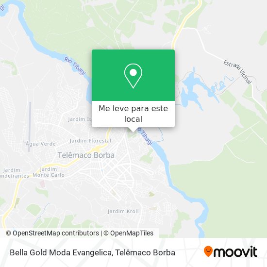 Bella Gold Moda Evangelica mapa