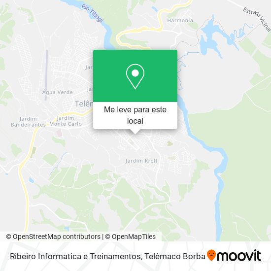 Ribeiro Informatica e Treinamentos mapa