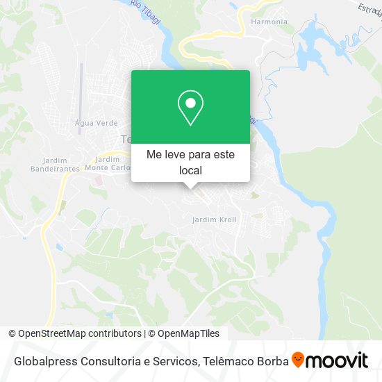 Globalpress Consultoria e Servicos mapa