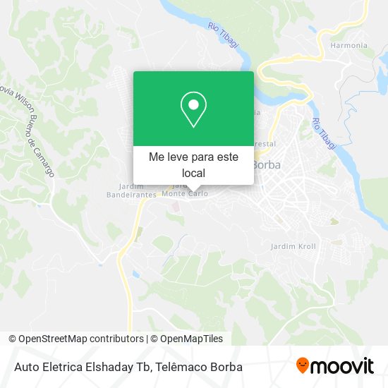 Auto Eletrica Elshaday Tb mapa