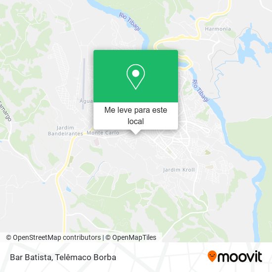 Bar Batista mapa