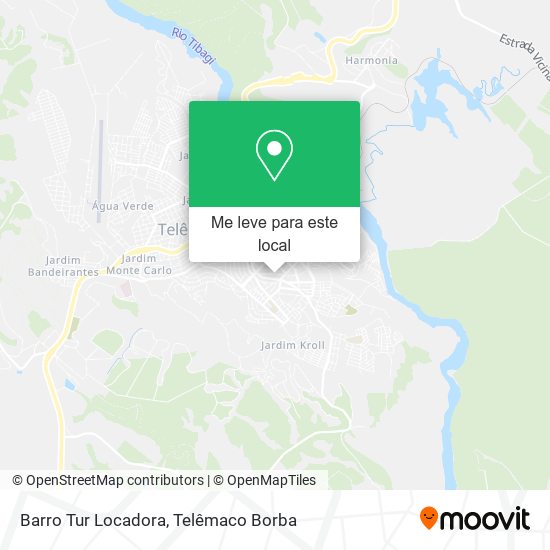 Barro Tur Locadora mapa