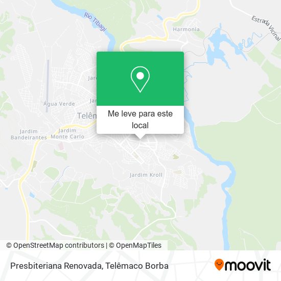 Presbiteriana Renovada mapa