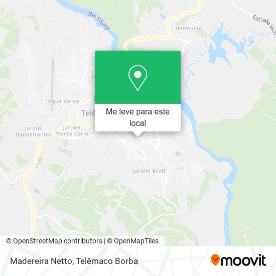 Madereira Netto mapa