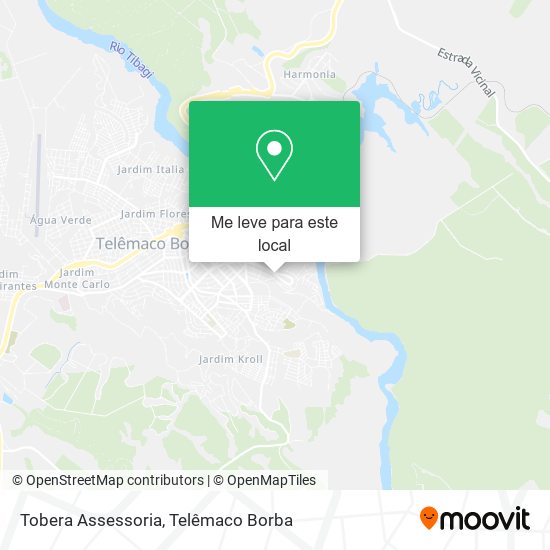 Tobera Assessoria mapa