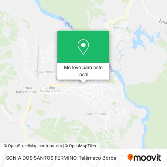 SONIA DOS SANTOS FERMINO mapa