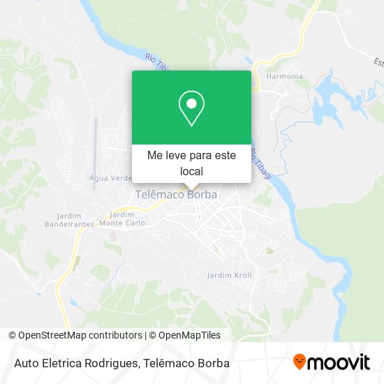 Auto Eletrica Rodrigues mapa