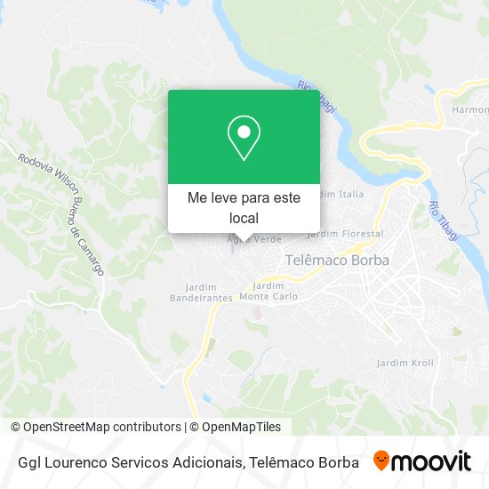 Ggl Lourenco Servicos Adicionais mapa